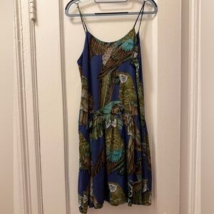 VINTAGE Cotton Tropical Sundress